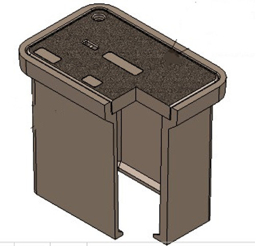 10 in. round electrical splice box