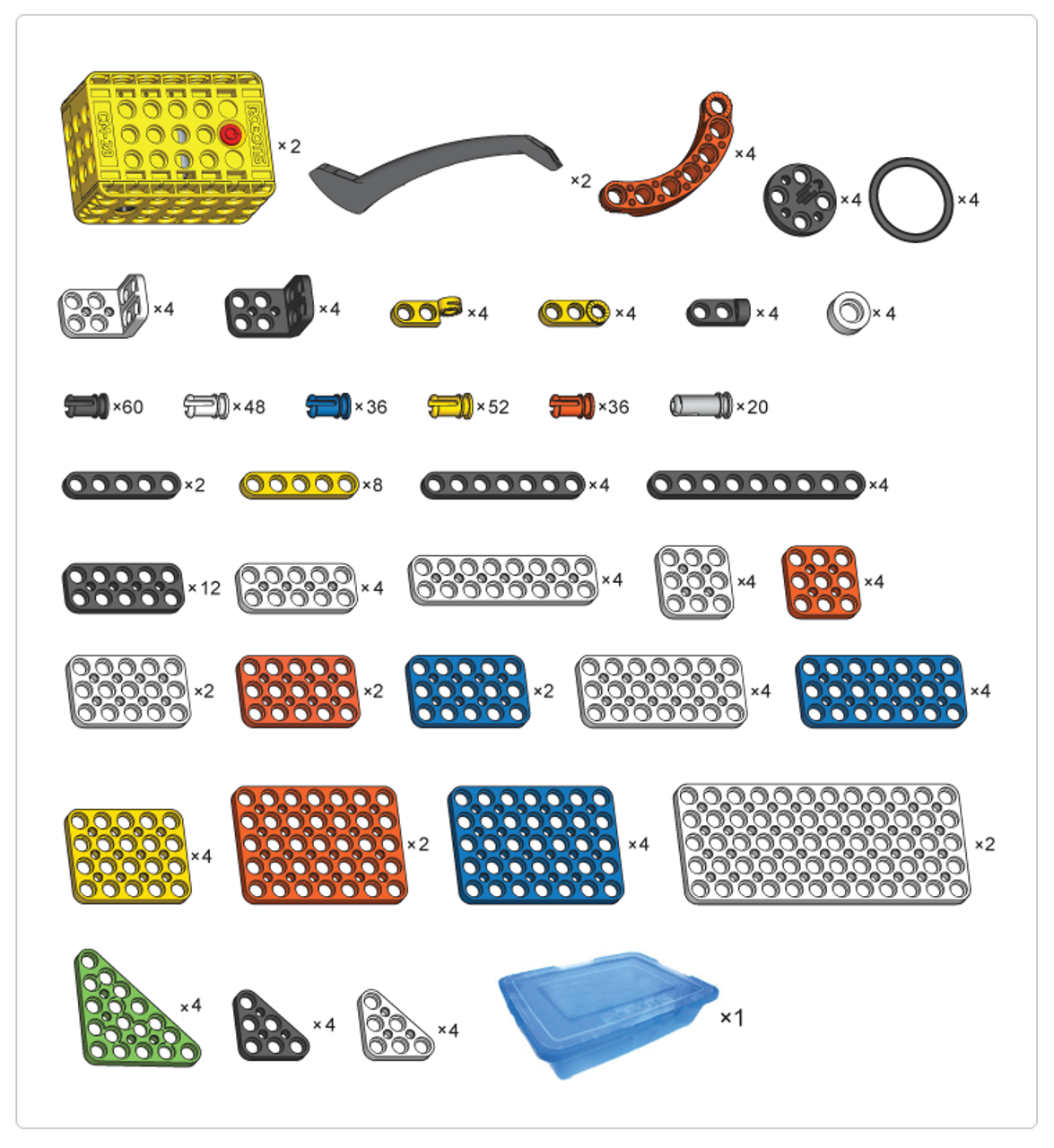 meccano pieces