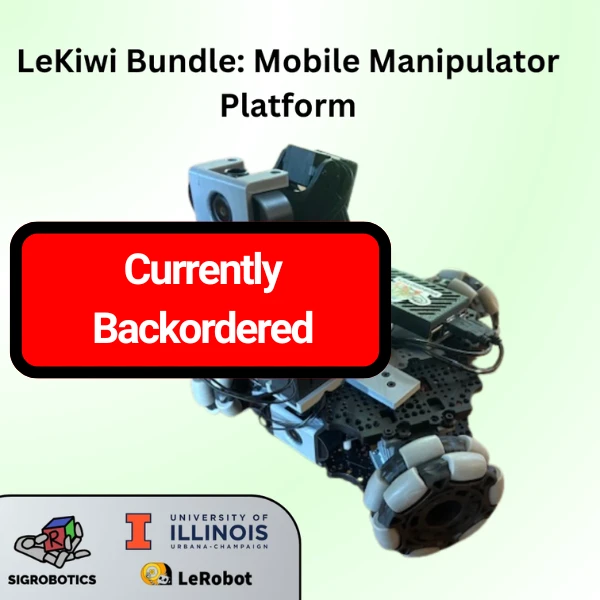 LeKiwi Bundle - Low-Cost Mobile Manpulator	
