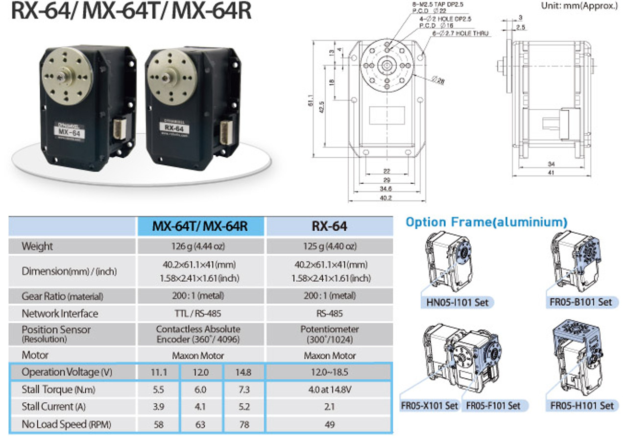 DYNAMIXEL MX-64R