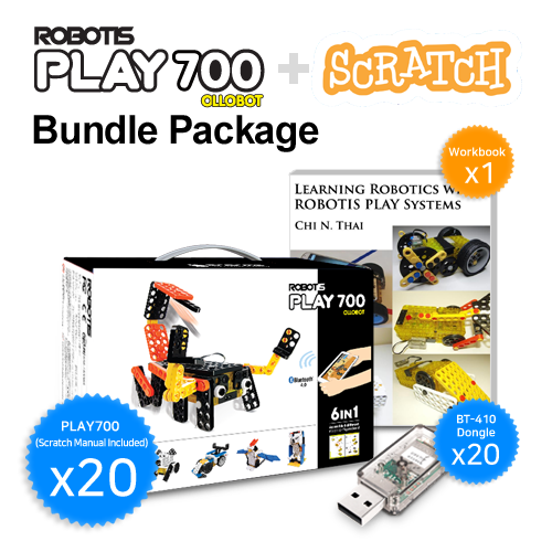 ROBOTIS PLAY 700 SCRATCH Bundle Package - ROBOTIS