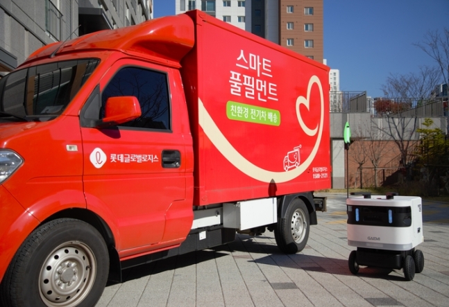 Lotte Global Logistics and ROBOTIS to Conduct Autonomous Delivery Robot Demonstration Project