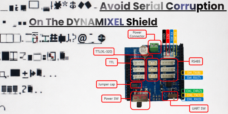 Tech Tips - Using Serial Monitor via DYNAMIXEL Shield