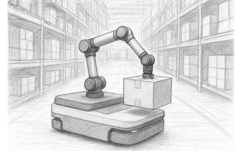 Why AMRs / AGVs Need the Right Manipulator - and how OMY fits