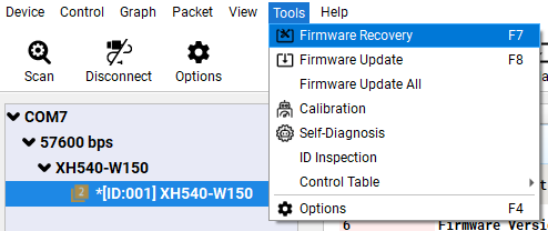 Tech Tips - When (and How) to Use Firmware Recovery in DYNAMIXEL Wizard 2.0