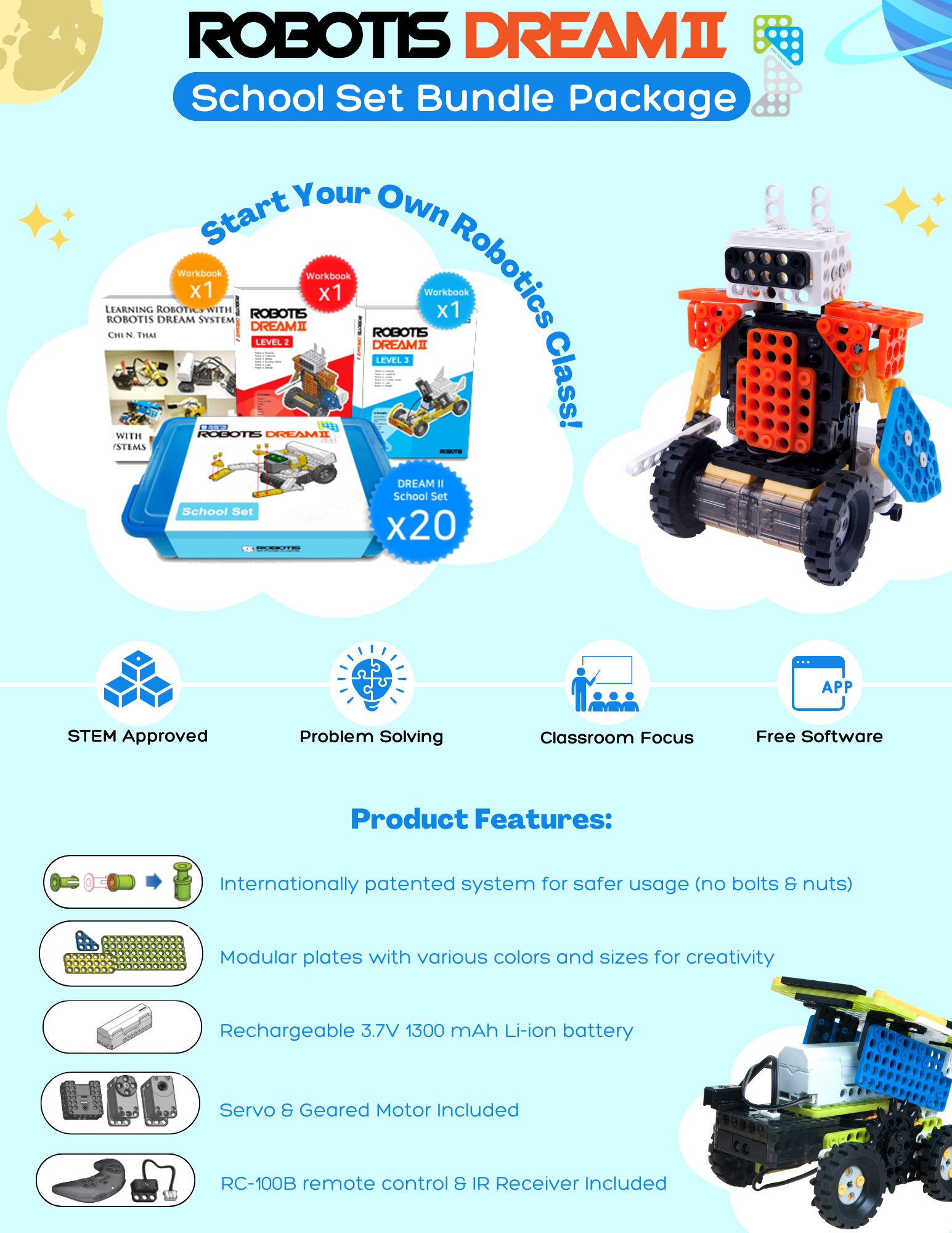 Optimi Plus GR02 - Resolute Robotics: Novice Bot and Level 2 Workbook