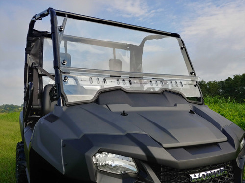 2014+ Honda Pioneer 700/700-4 Vented Windshield