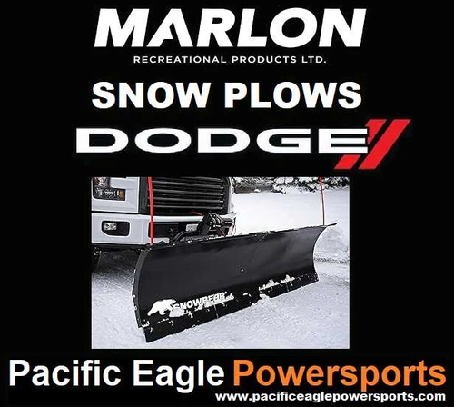 Dodge Ram 1500 84" x 22" Snow Plow Kit with Actuator Lift System & Wireless Remote Universal Mount
