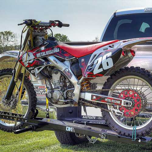 DK2 Hitch Mounted Motorcycle Carrier