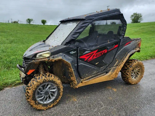 CF Moto ZForce 800 Trail/950 Trail & Sport - Upper Doors with Mesh Windows 2023+