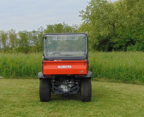 Kubota RTV 400 / 500 / 520 Lexan Rear Window with vents