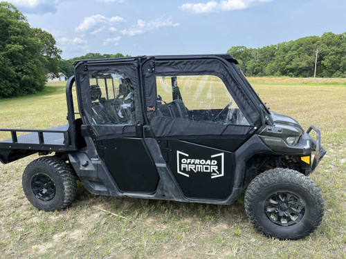 Can-Am Defender Max Framed Upper Soft Doors For ThumperFab Lower doors