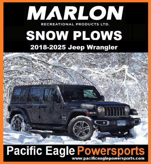 Jeep 82"x19" Heavy-Duty Universal Mount T-Frame Snow Plow with Winch & Remote