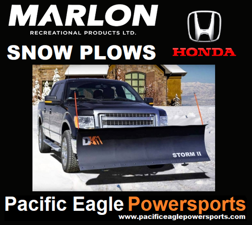 Honda Ridgeline snow plow