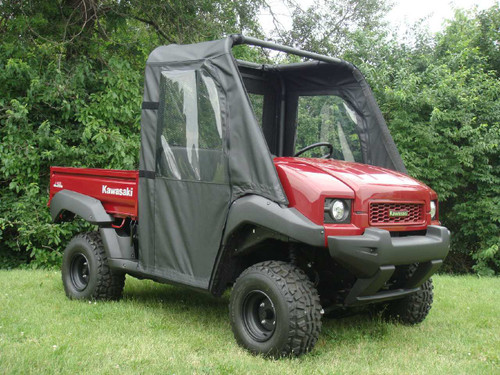 Kawasaki Mule 3010 - 4010 Doors & Rear Window for an existing Hard Windshield & Roof