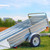 5 ft. x 7 ft. GALVANIZED Utility Trailer Kit with Bed Tilt + Extend Bed to 12 ft