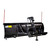 Chevy/GMC 82"x19" Heavy-Duty Universal Mount T-Frame Snow Plow Kit with Winch & Remote