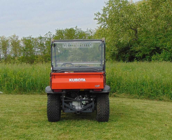 Kubota RTV 400 / 500 / 520 Lexan Rear Window with vents