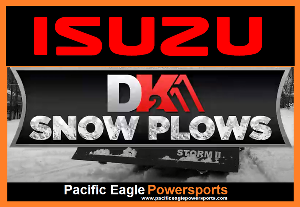 Isuzu snow plow