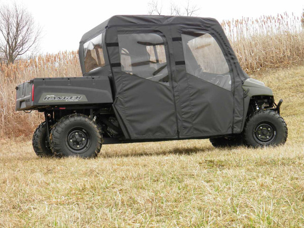 Polaris Ranger Crew 800 / Ranger Crew 570-6 Set of 4 Soft Doors & a Back Panel