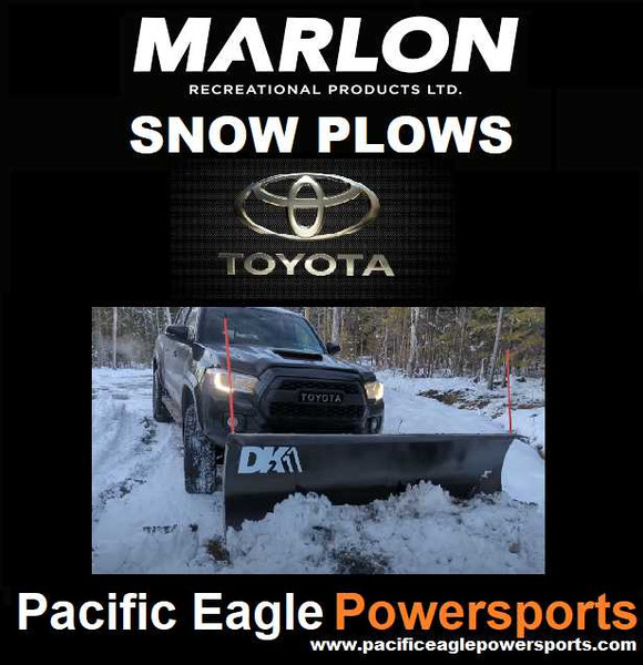 Toyota Tundra 82" x 19" Snow Plow Kit with Winch & Remote