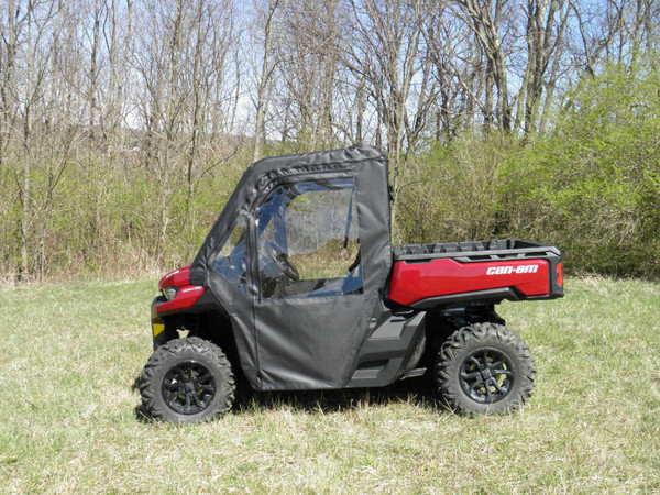 Can-Am Defender Full Cab Enclosure with a Vinyl Windshield