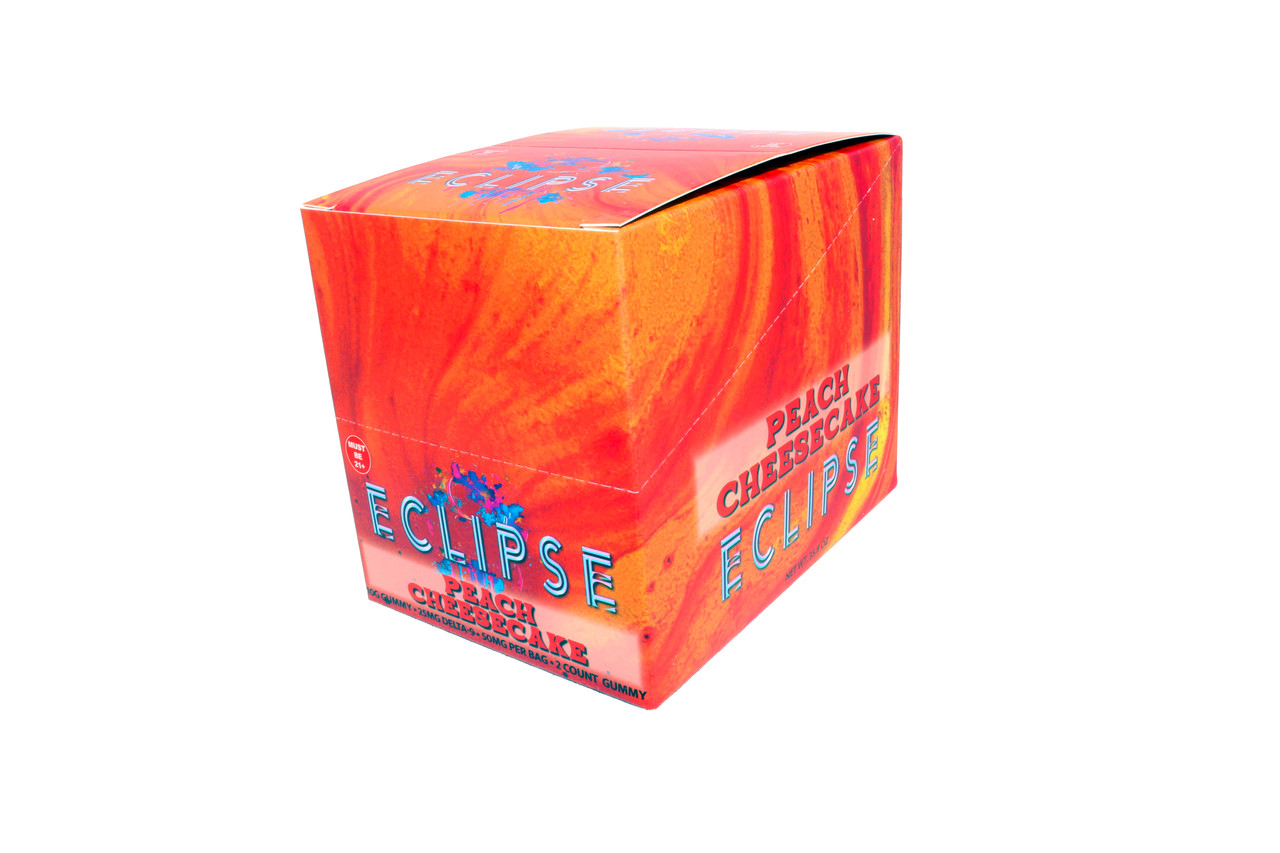 Eclipse Cheesecake 25mg Soft Chew D9 25mg 50mg 2pc package 500mg