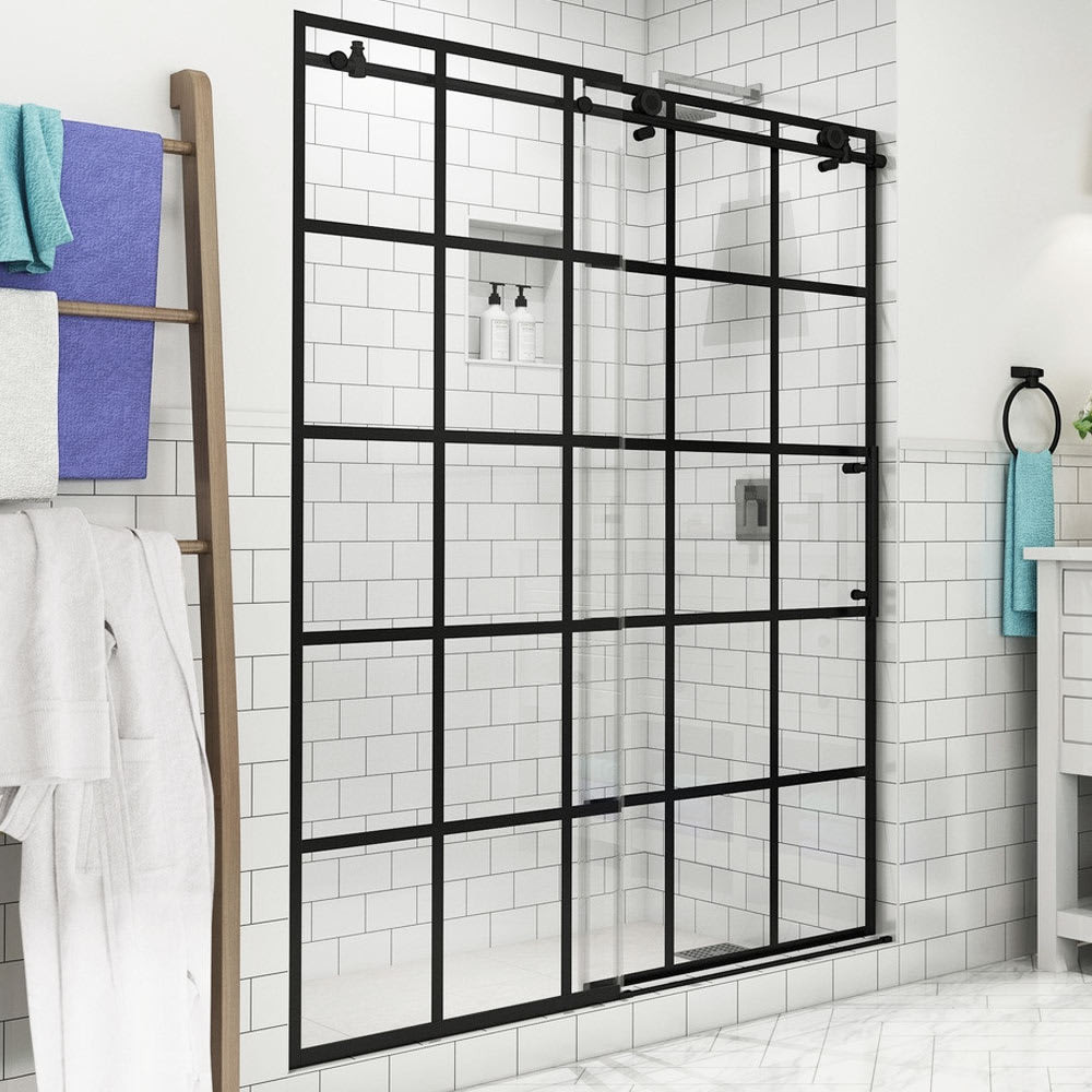 2-Pack Frameless Shower Door Bottom Seal – 1/4" X 36" Ultra Clear Silicone With Long Sweep For 6mm Glass, Stops Leaks
