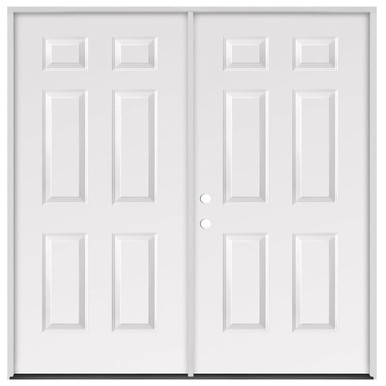 72X80 Steel Exterior Door: Ultimate Style & Security