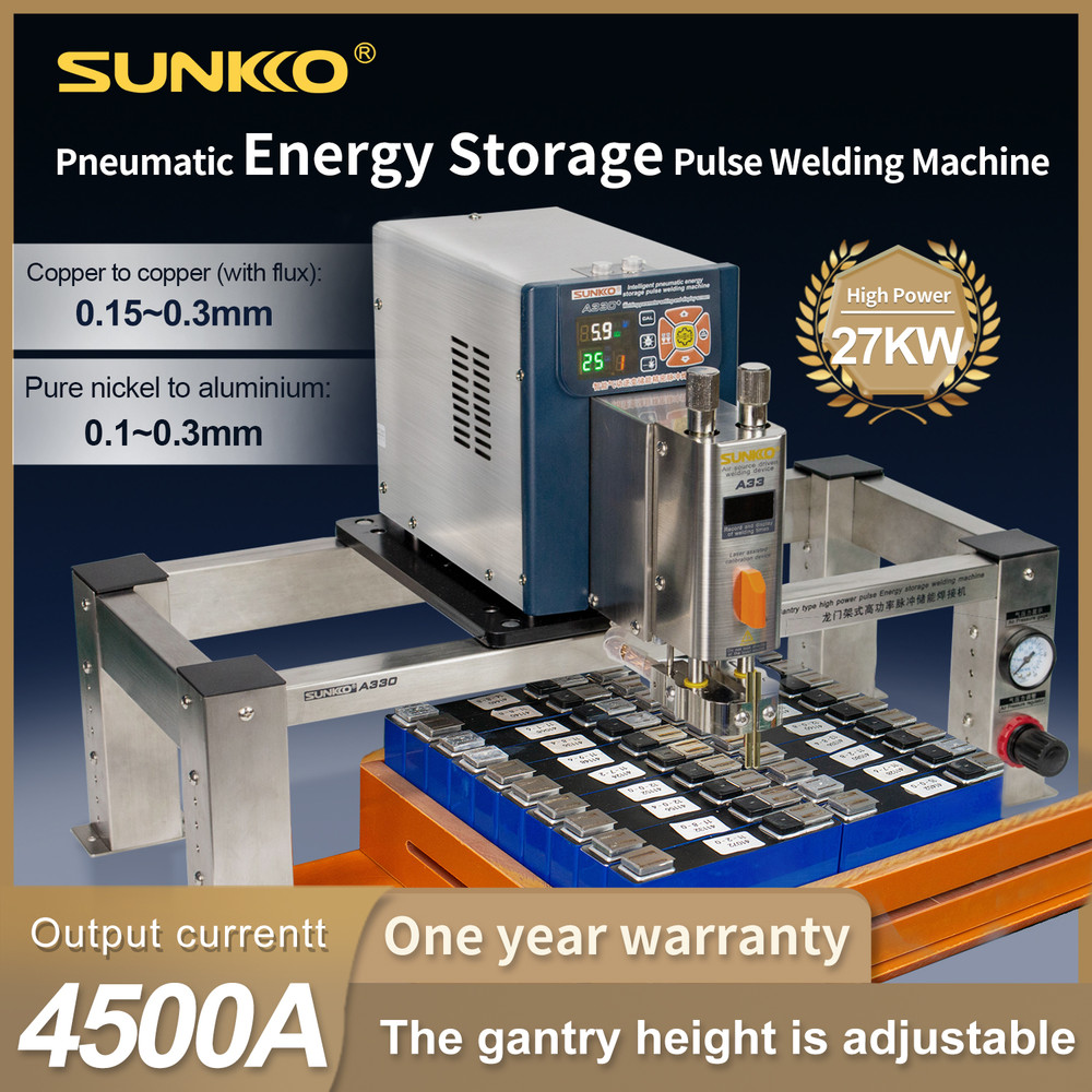 SUNKKO A330 Series Gantry-style Pneumatic Battery Spot Welder