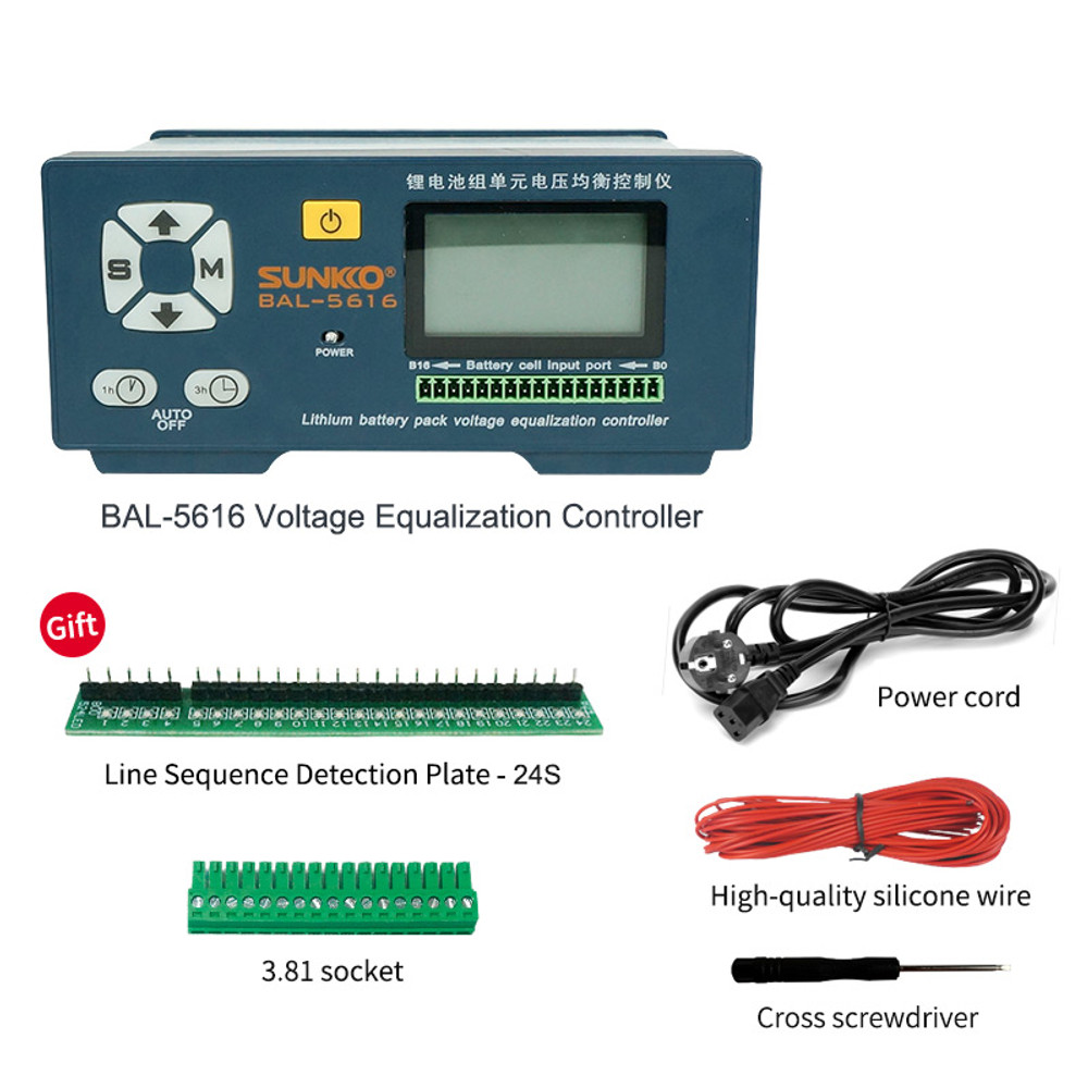 SUNKKO BAL-5616 5A 16S Battery Pack Equalizer