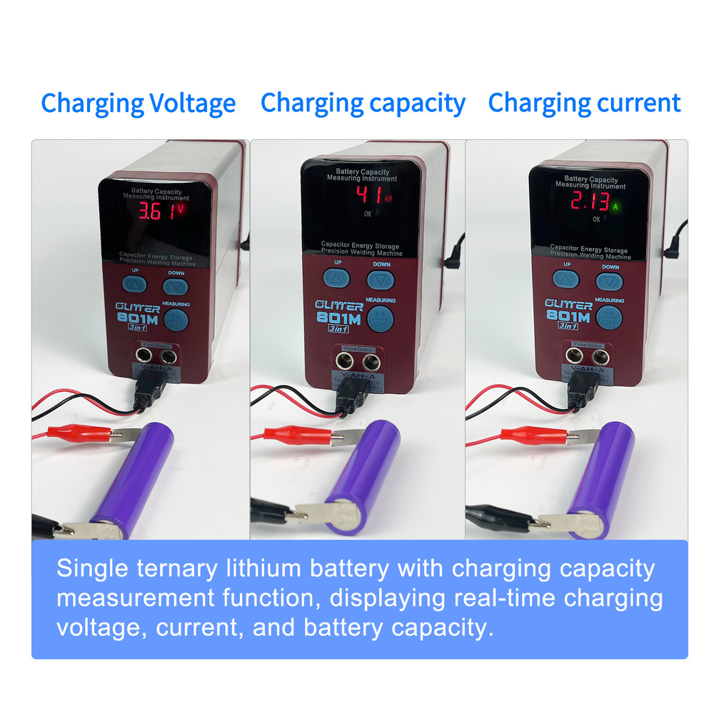 GLITTER 801M Battery Spot Welder Capacitor Energy Storage Pulse Welding Machine