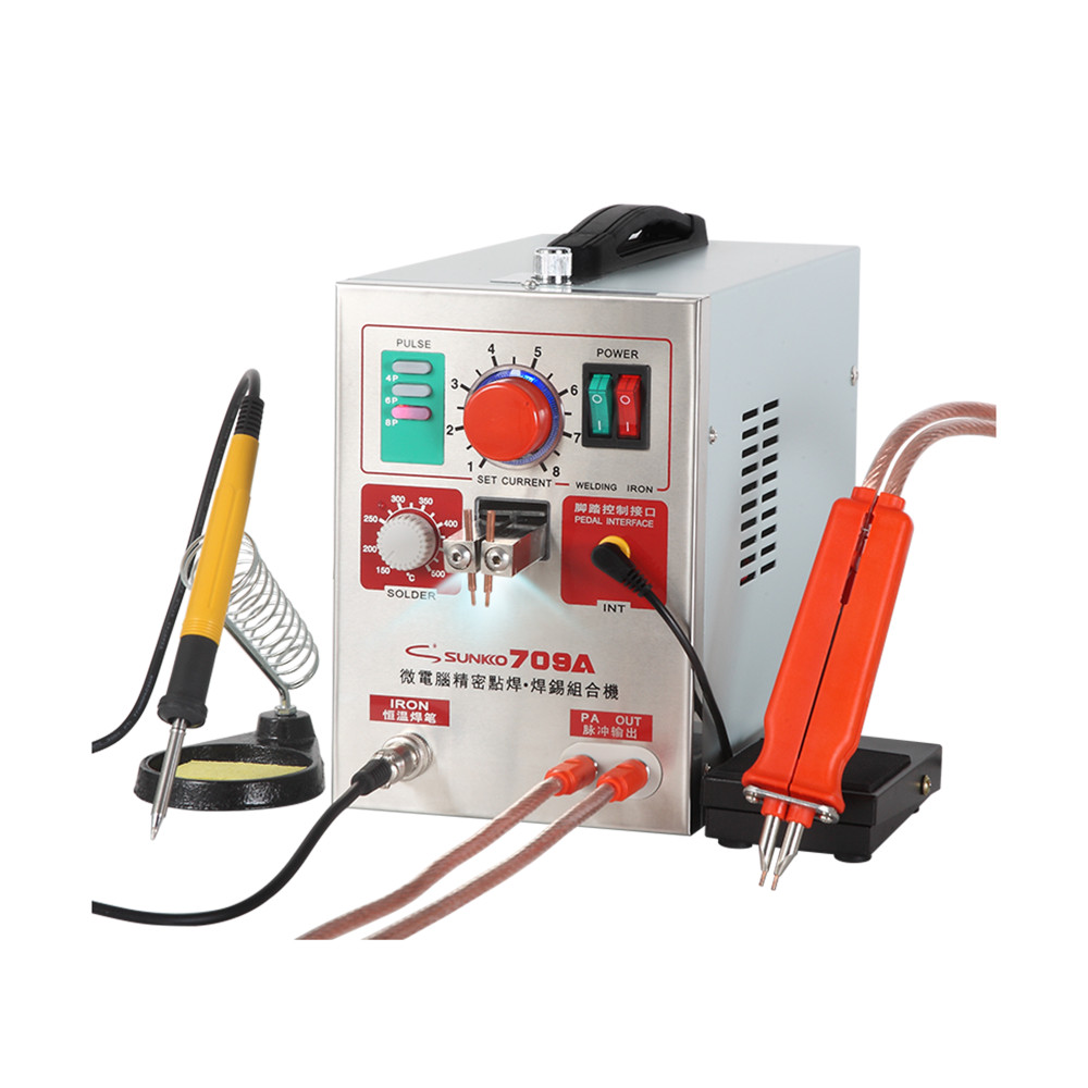 SUNKKO 709A Battery Spot Welder Transformer Inversion Pulse