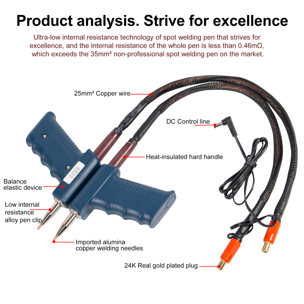 SUNKKO 75B Pressure Auto-trigger Welding Pen