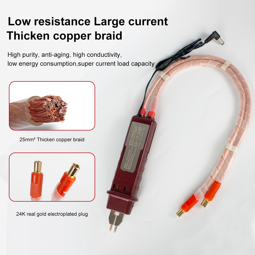 SUNKKO 73B+ Handheld Spot Welding Pen - Glitter