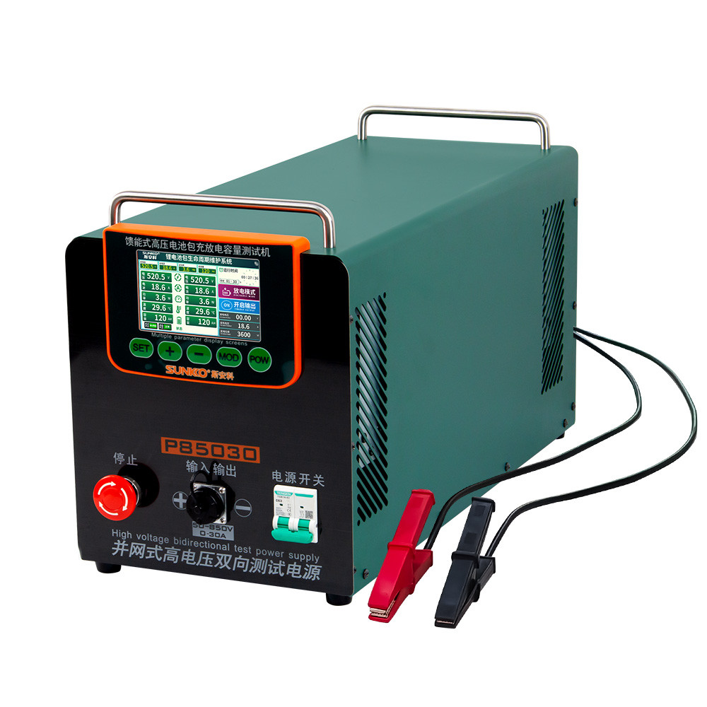 P85030 High-Voltage Battery Pack Charge-Discharge Capacity Tester Energy-Feeding Type Electric Energy Recovery