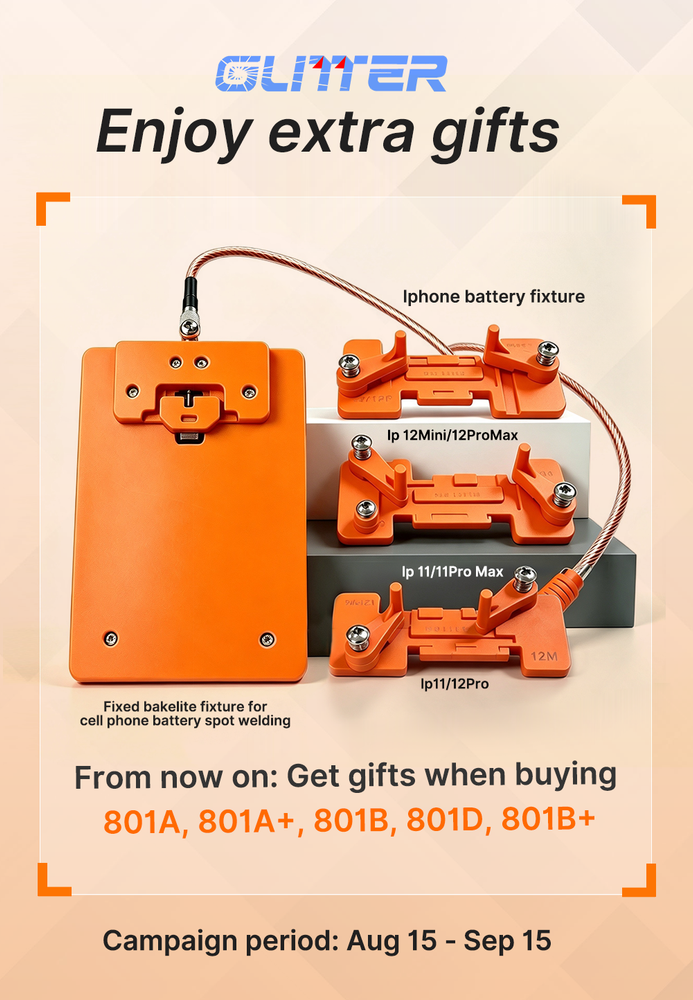GLITTER 801D Battery Spot Welder Capacitor Energy Storage Pulse Welding Machine