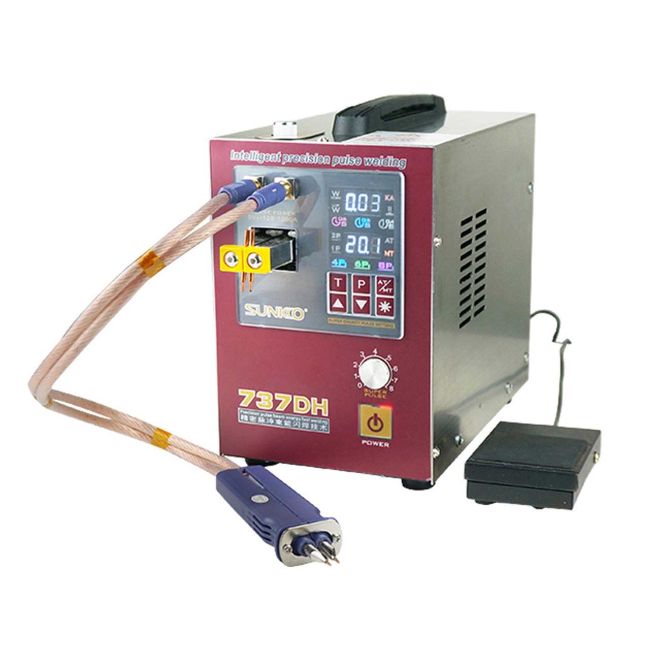 SUNKKO 737DH Battery Spot Welder Transformer Inversion Pulse