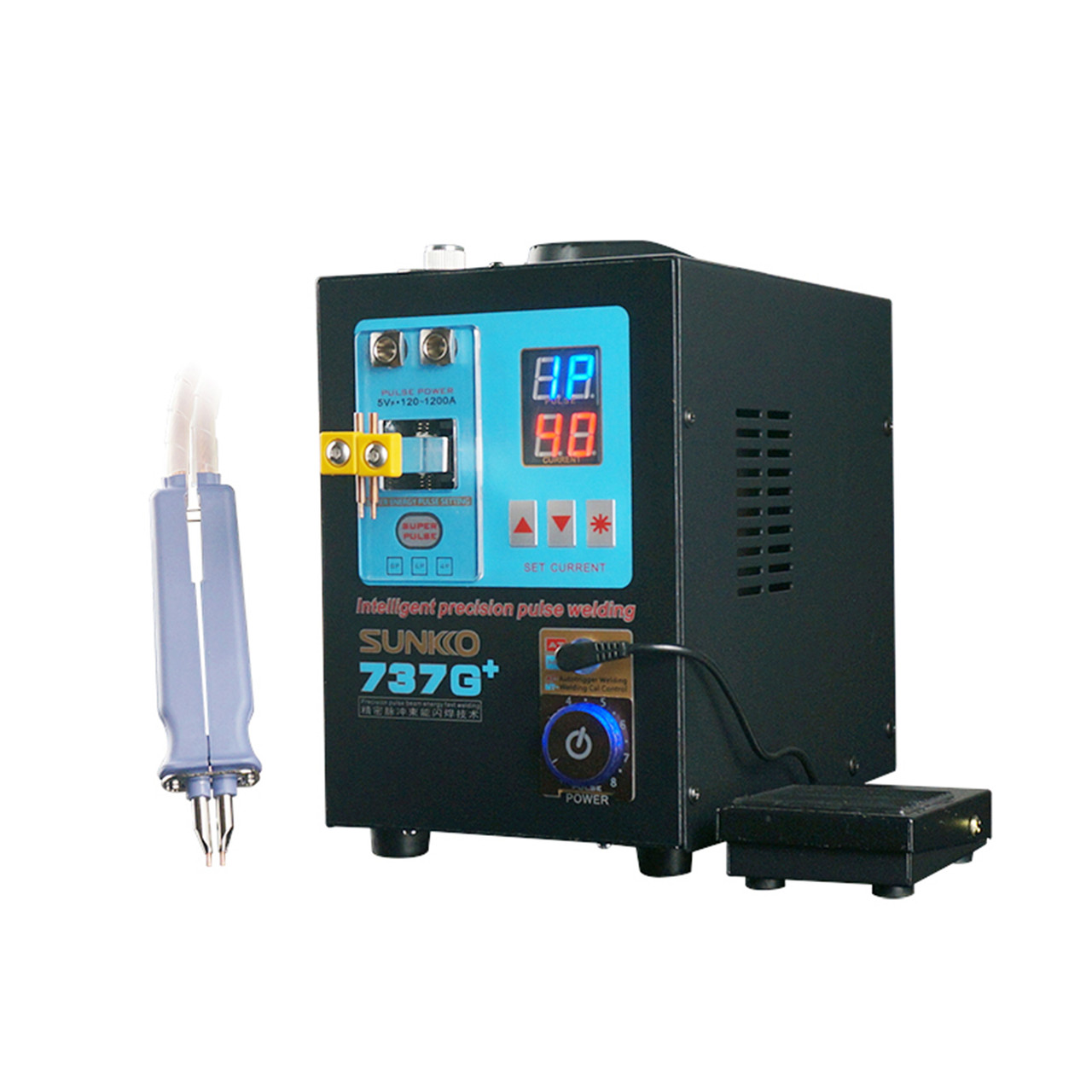 SUNKKO 737G+ Battery Spot Welder Transformer Inversion Pulse