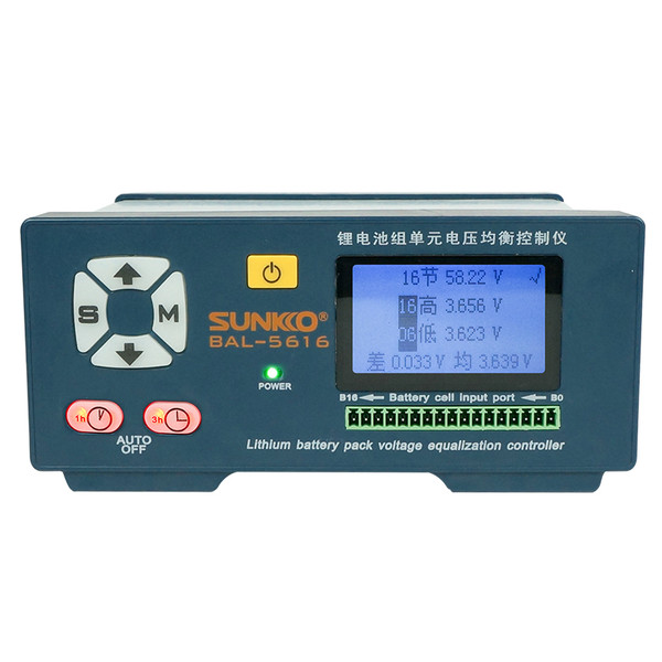 SUNKKO BAL-5616 Battery Active Equalizer 5A 16S Voltage Balancer for Lithium Battery Pack