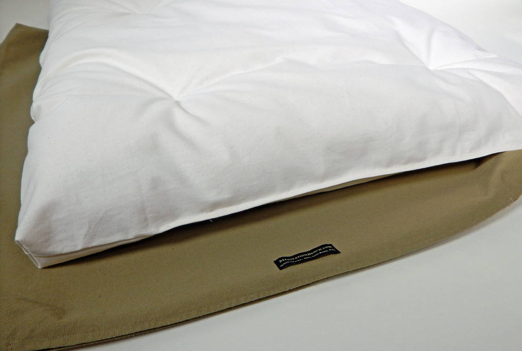 Deluxe Zabuton with Extra Wool Filling and Removable Case