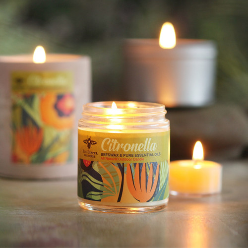 Citronella Apothecary Glass Beeswax Candle Citronella Apothecary Glass Beeswax Candle