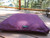 Purple Eggplant Deluxe Zabuton w/ extra Wool Filling and Removable Case (limited run) 