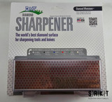 DMT Sharpening - Single-Sided Diamond Whetstone Sharpener - Fine (25 Micron / 600 Mesh) Red - Plastic Box | Made in USA