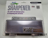 DMT Sharpening - Single-Sided Diamond Whetstone Sharpener - Coarse (45 Micron / 325 Mesh) Blue- Plastic Box | Made in USA
