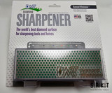 DMT Sharpening - Single-Sided Diamond Whetstone Sharpener - Extra Fine (9 Micron / 1200 Mesh) Green - Plastic Box | Made in USA