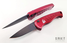 Piranha Excalibur D/A OTF P-8BK Stonewash S30V Dagger Blade
