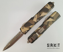Microtech Hera OTF 702-15 @ SRKT Bronze D/E Combo Blade One-Side