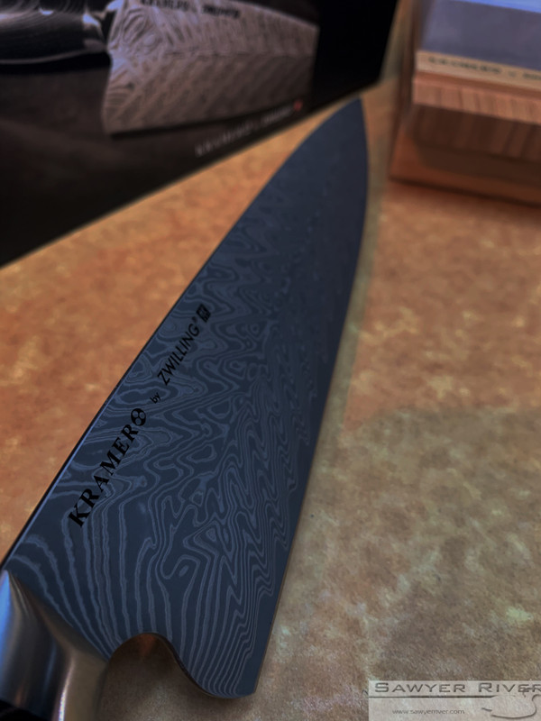 Stainless Damascus 10 Chef's Knife by Zwilling J.A. Henckels