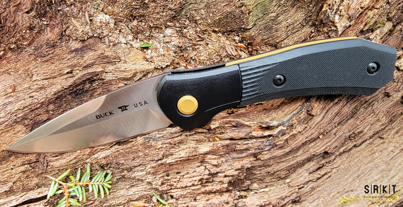 Spearpoint 'Black Gold II' Pocket Knife